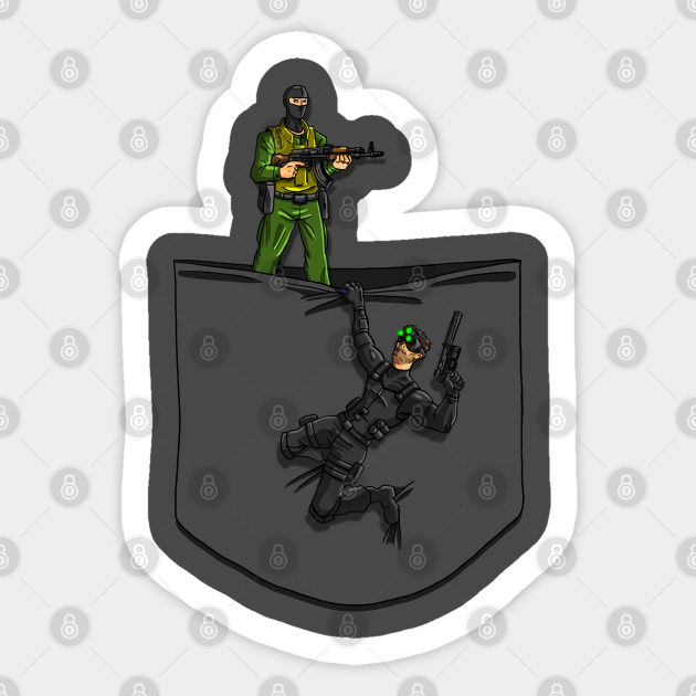 Download Splinter Cell Pocket Gaming Sticker Teepublic