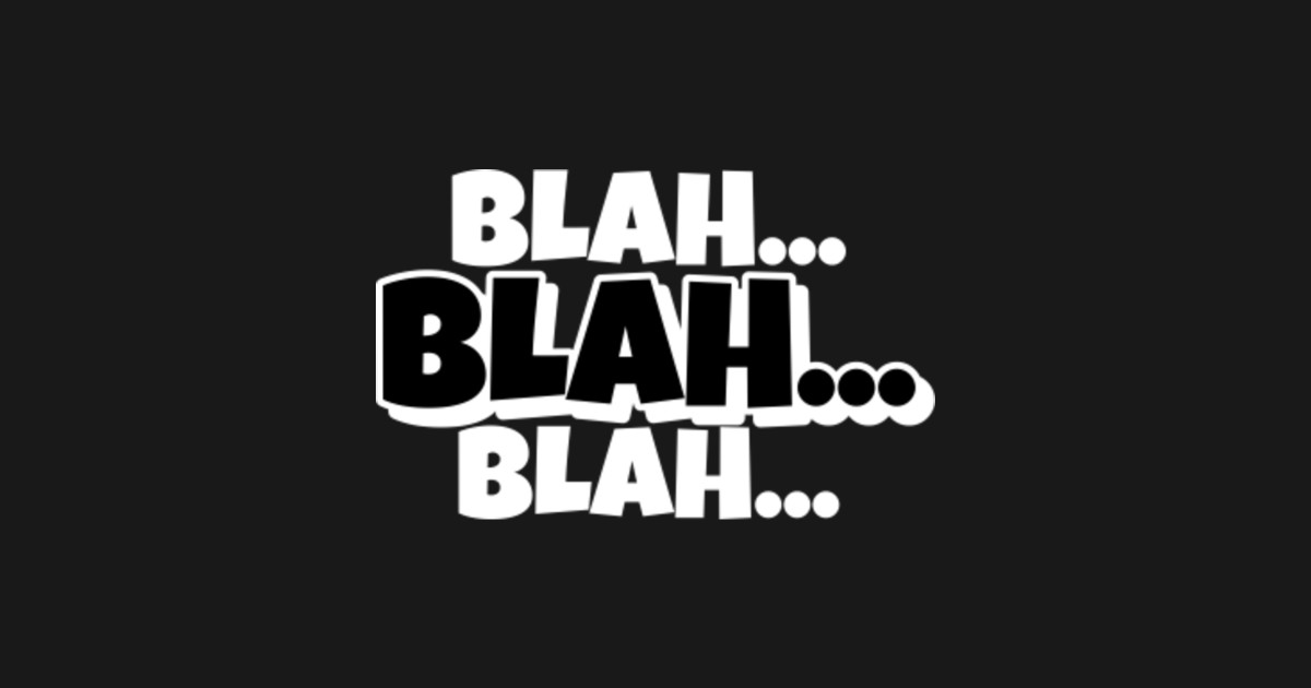 Blah Blah Blah Blah Blah Blah Sticker TeePublic Blah Blah Blah Blah Blah Blah Sticker TeePublic