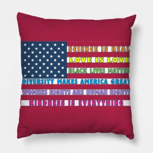 Love is Love - The America I Want Pillow