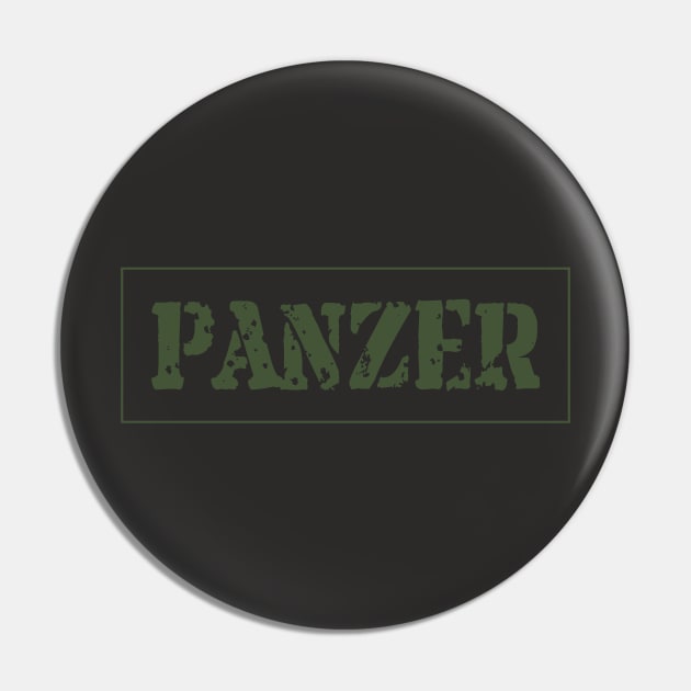 The beauty of minimalism! PANZER inscription Pin by FAawRay