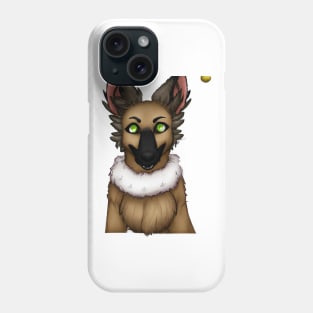 Cute Belgian Shepherd Drawing Phone Case