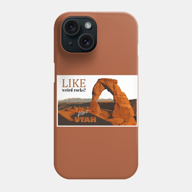 Visit Utah 2 Phone Case by Isto