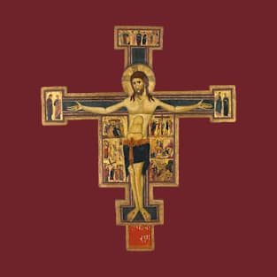 Crucifixation of Jesus Christ - 13th century T-Shirt