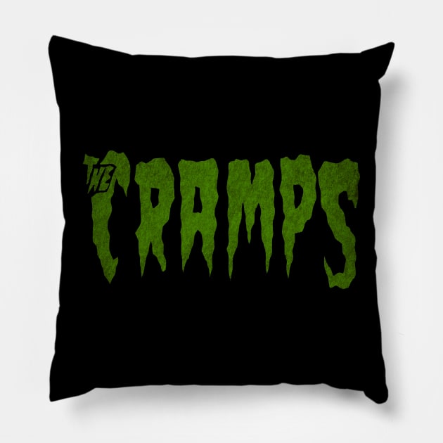 The Cramps - RETRO Pillow by bengkelmarimin