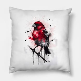 Red Factor Canary Pillow