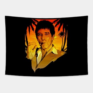 Scarface Tony Montana Tapestry