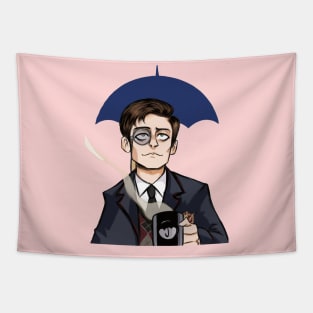 umbrella academy characters cartoon Tapestry