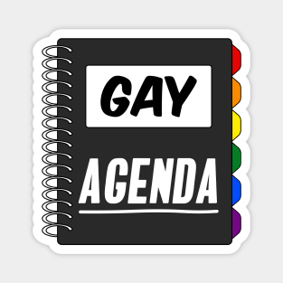 Gay Agenda - Gay Pride Magnet