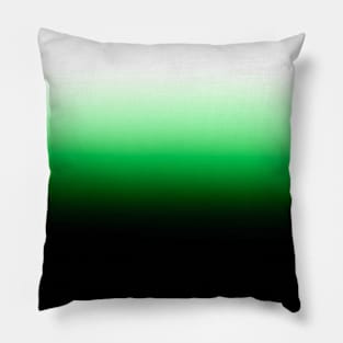 green gradient Pillow