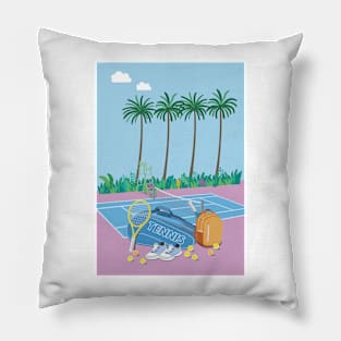 Tennis court Pillow