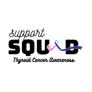 Support Squad Thyroid Cancer Awareness T-Shirt