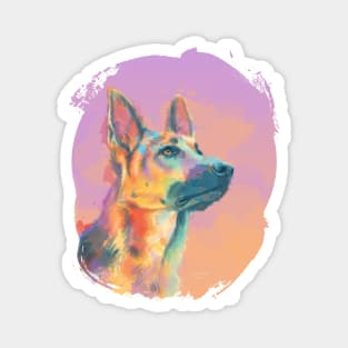 Beyond The Twilight - German Shepherd Magnet