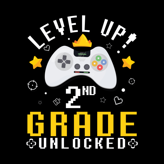 Gamer Fans Students Level Up 2nd Grade Unlocked First Day Of School by joandraelliot