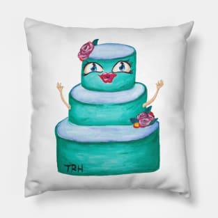 Cake Lady Wants to Be Your Friend Pillow