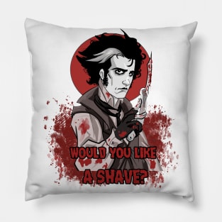 Sweeney Todd Pillow