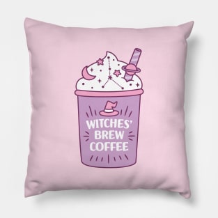 Witches Brew Coffee Astrology Pillow