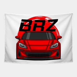 New Gen Red BRZ MK2 Front JDM Tapestry