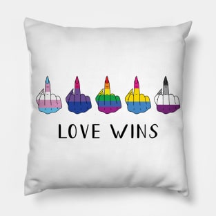 Love wins Pillow