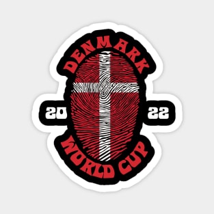 Denmark World Cup 2022 Magnet