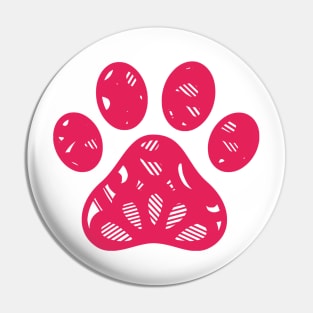 Dog Paw Pin