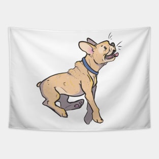 Cute French Bulldog Puppy Tapestry