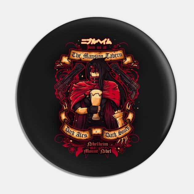 The Mansion Tavern Pin by LetterQ