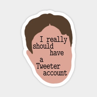 Dwight Schrute Really Should Have a Tweeter Account Magnet