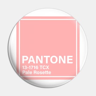 pantone 13-1716 TCX Pale Rosette Pin