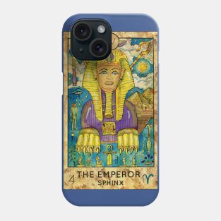 The Emperor. Major Arcana Tarot Card. Phone Case