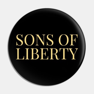 Sons of Liberty Pin