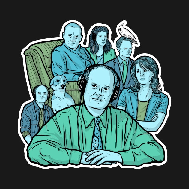 A Tribute to Frasier by Baddest Shirt Co.