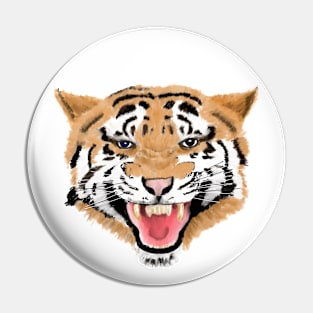 Tiger Art Pin