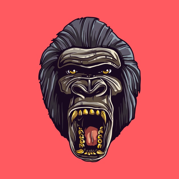 Mad Gorilla by nissiu