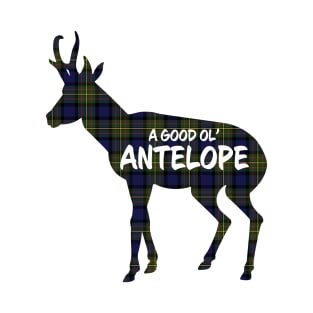 Antelope Critter - MacLaren Plaid T-Shirt