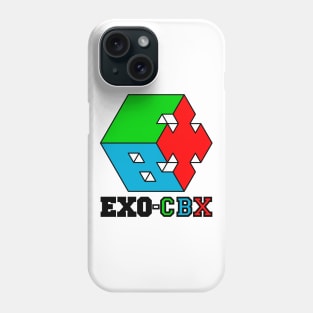 EXO CBX Chen Baekhyun & Xiumin Cube Logo Phone Case