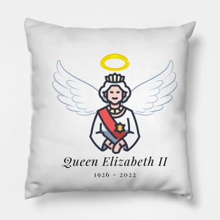 RIP Queen Elizabeth II Pillow