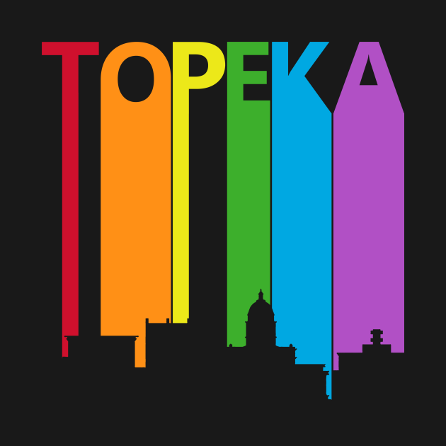 Discover Topeka LGBT Pride Gift - Topeka - T-Shirt