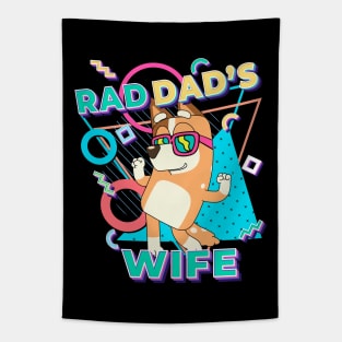 Bluey Mum, Rad Wife Tapestry