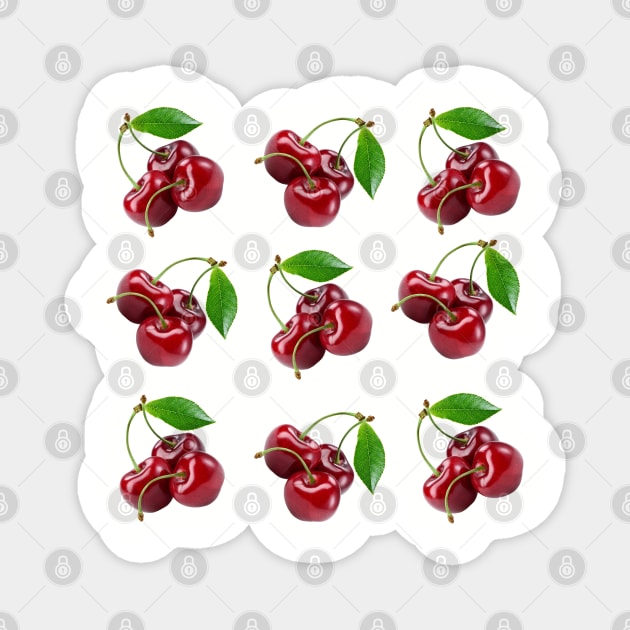 Cherries Magnet by ellenaJ