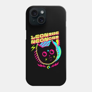 Leon the Neon Cat - Cat Lovers - Cute Cat Phone Case