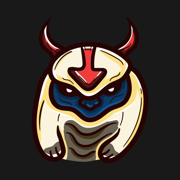 Angry Appa Avatar The Last Airbender by happymonday