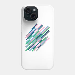 Bricks Rotate 45 Green Phone Case