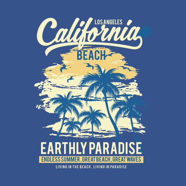 California Beach by GoshaDron