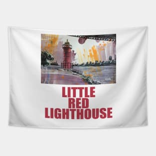 LITTLE RED LIGHTHOUSE Tapestry