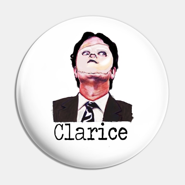 Clarice Dwight the Office Pin by WooleOwl