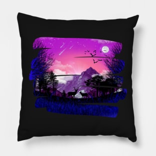 Glowing Forest 2.0 Pillow