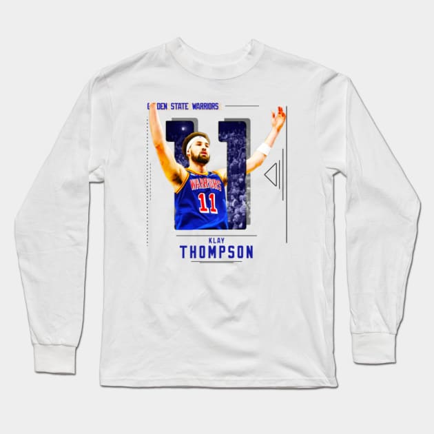 Klay Thompson Golden State Warriors NBA Long Sleeve T-Shirt