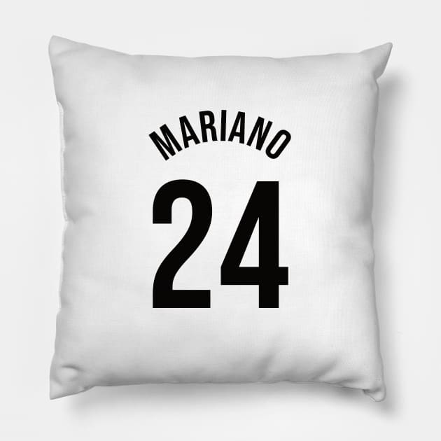 Mariano 24 Home Kit - 22/23 Season Pillow by GotchaFace