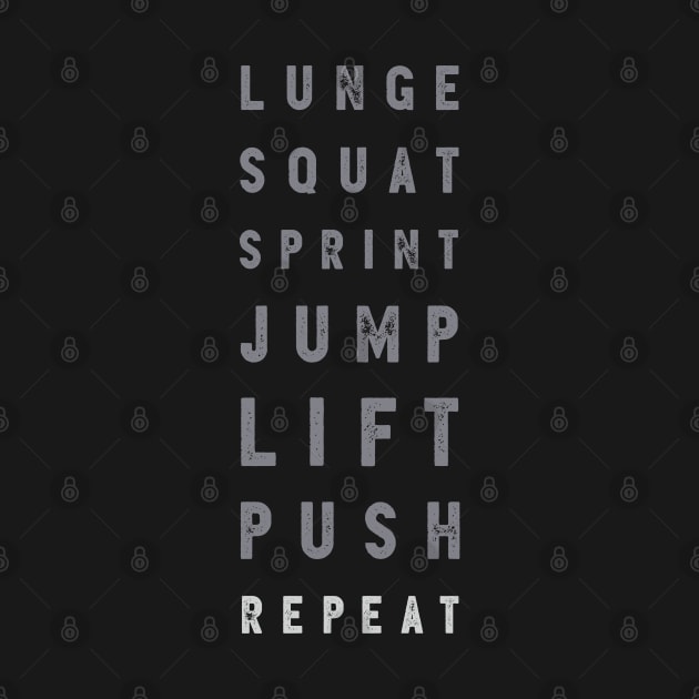 Fitness and Gym Training Motivation by SpacePodTees
