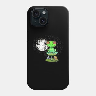 Moon Frog Phone Case